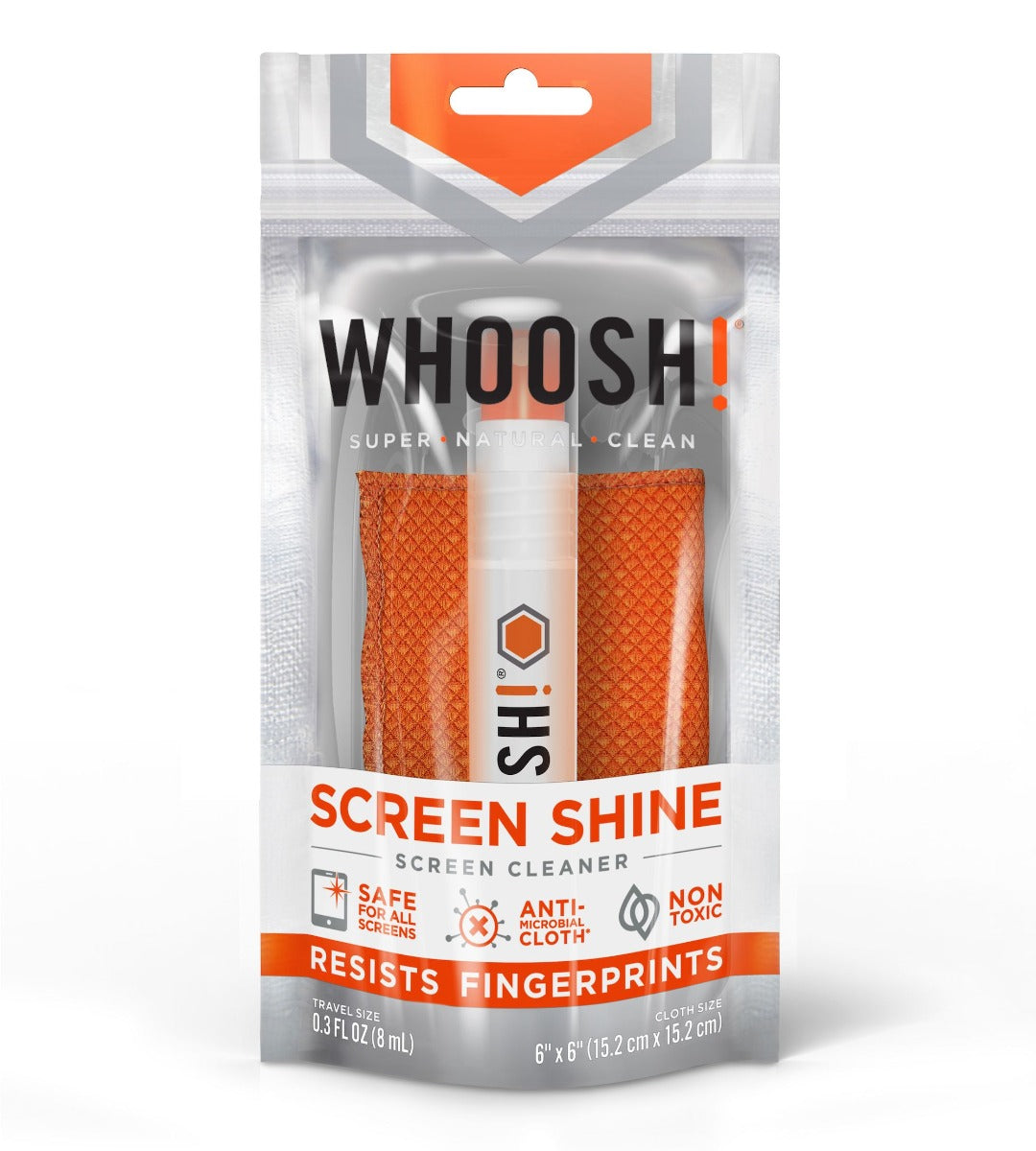 Čistič obrazovek WHOOSH! Screen Shine Pocket - 8ml - iSTYLE CZ