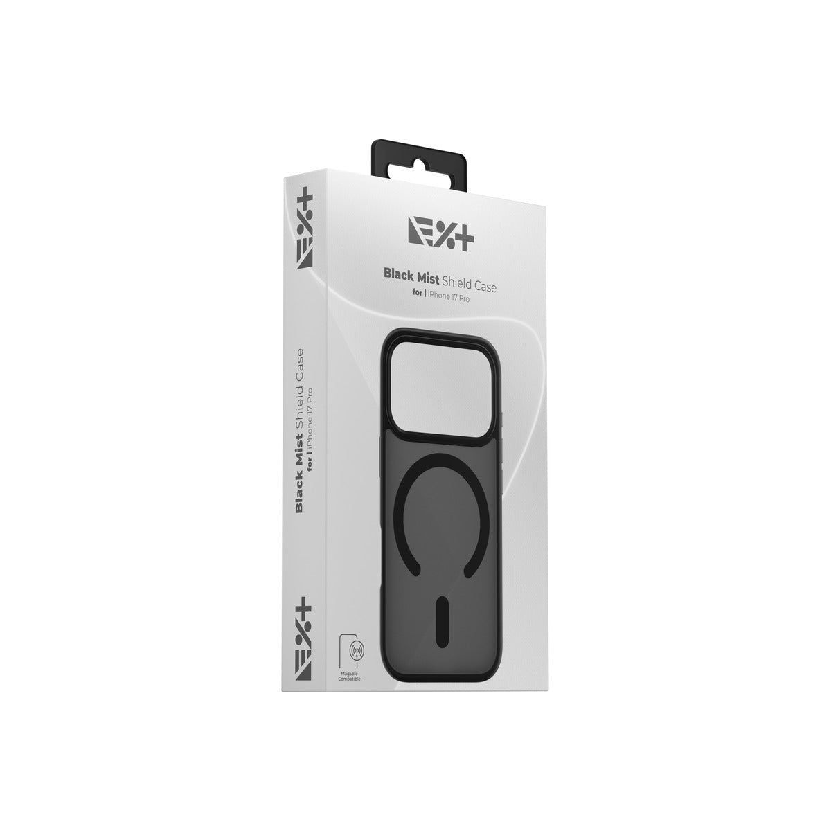 Kryt pro iPhone 17 Pro NOA Mist Shield s MagSafe (Waste Less) - černý