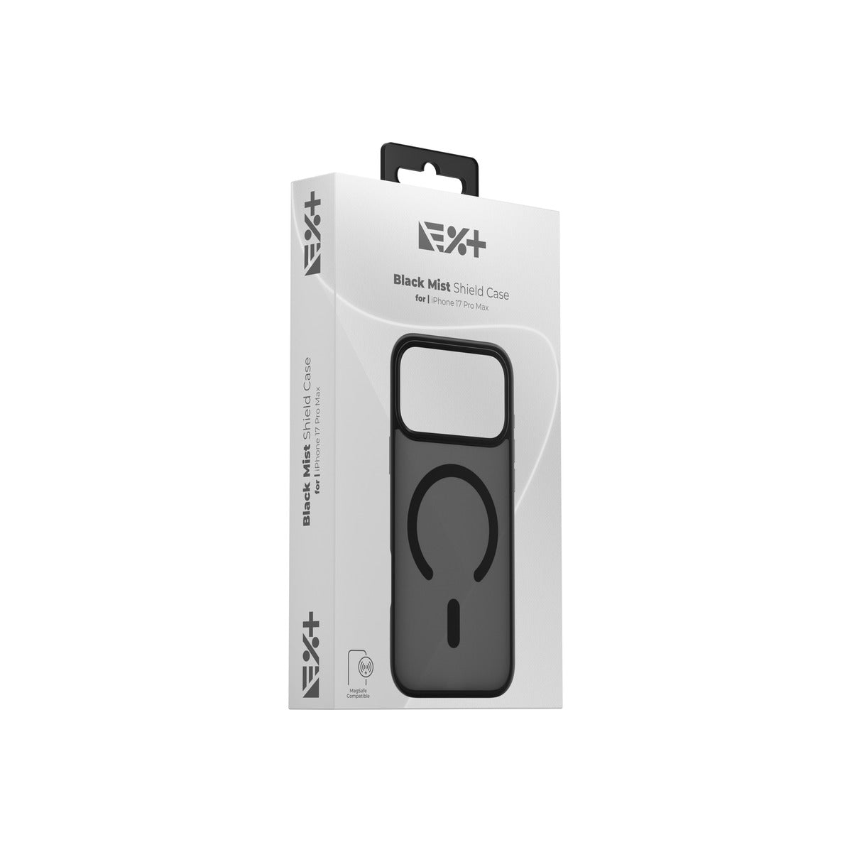 Kryt pro iPhone 17 Pro Max NOA Mist Shield s MagSafe (Waste Less) - černý