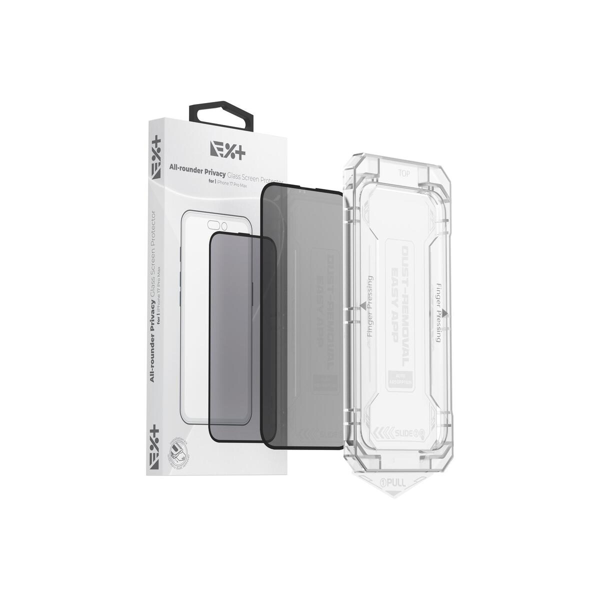 Ochranné sklo pro iPhone 17 Pro Max NOA All-rounder Privacy (Waste Less)