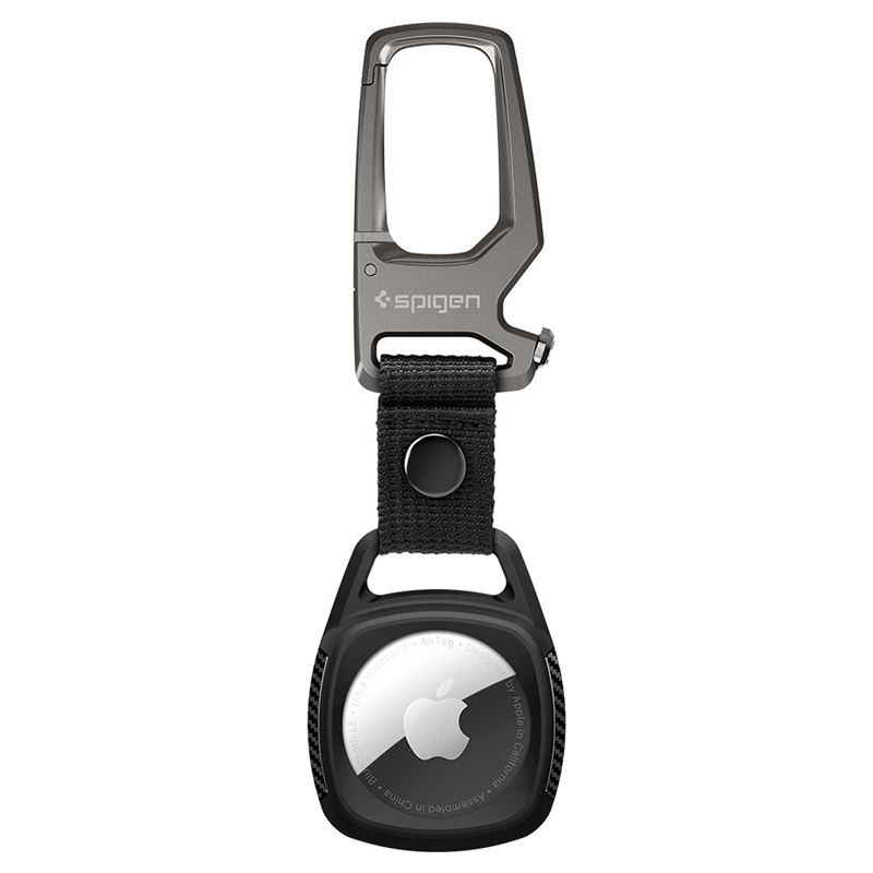 Poutko Spigen Rugged Armor Black Apple AirTag