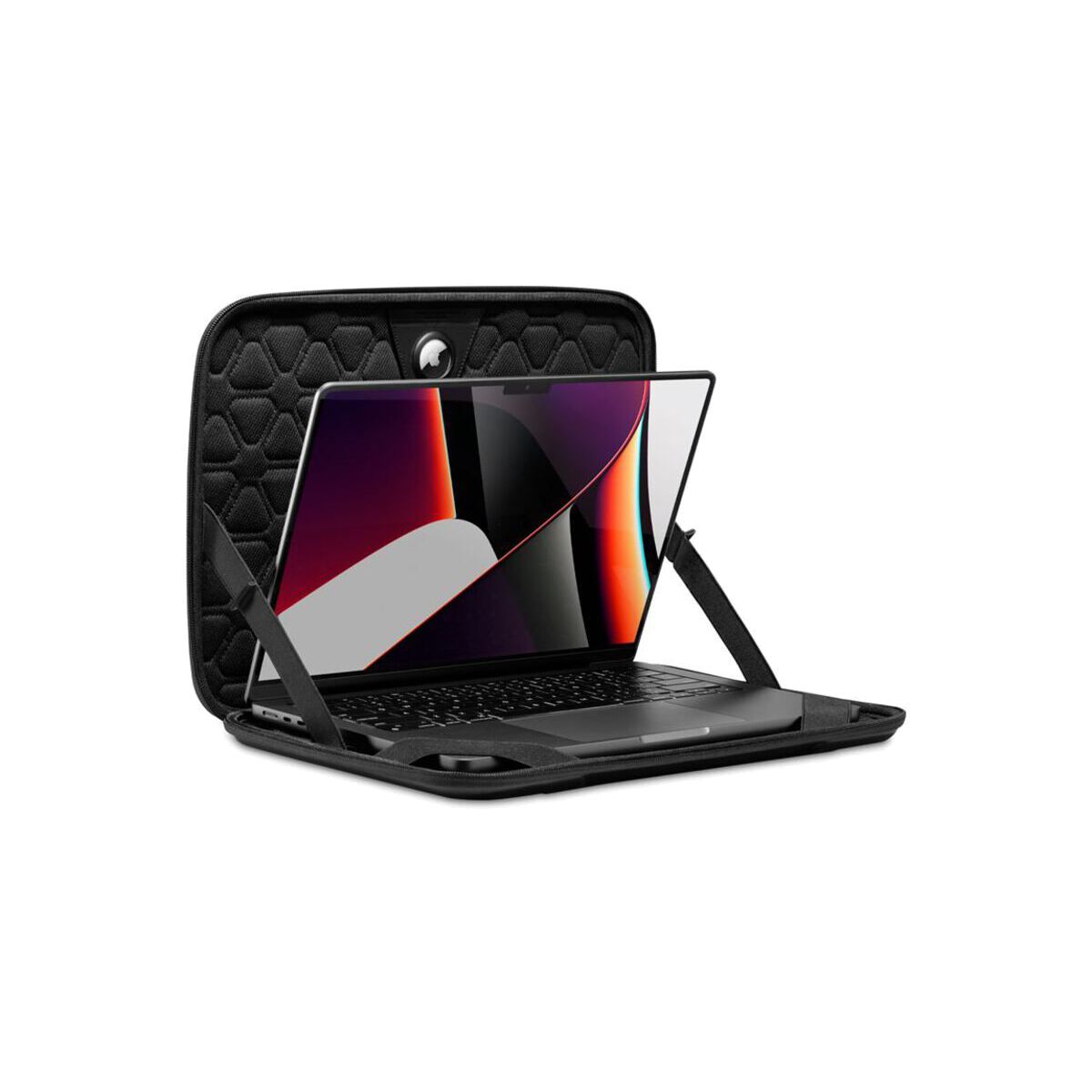 Pouzdro pro MacBook Pro 16" Spigen Rugged Armor Pro - černé