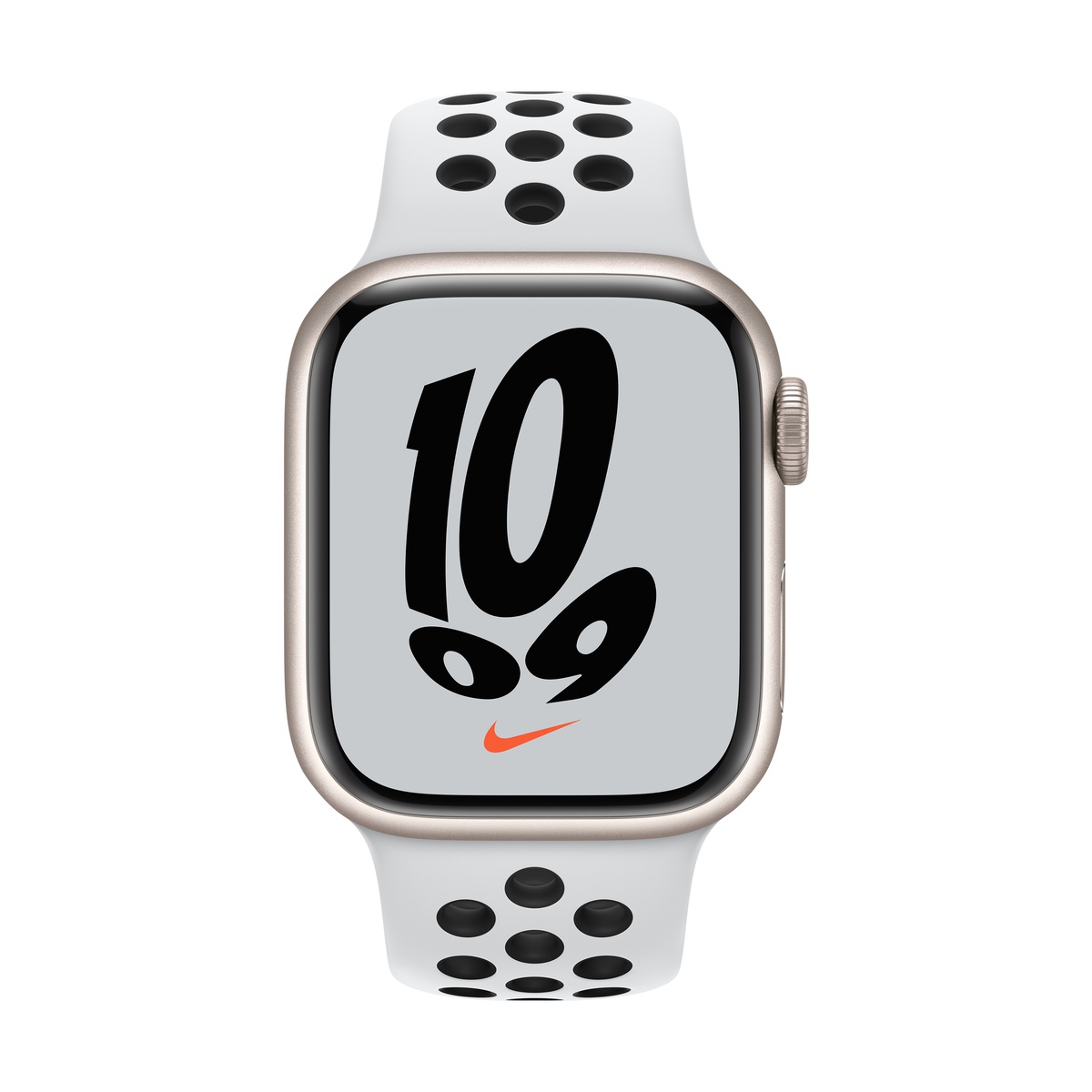 Apple Watch Nike Series 7 GPS 41mm hv zdn bile hlinikove pouzd iSTYLE