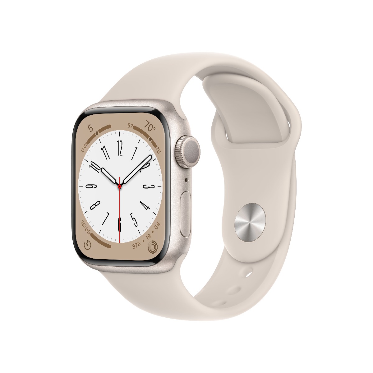 Apple Watch Series 8 GPS 41mm hvězdně bílé hliníkové pouzdro s h | iSTYLE
