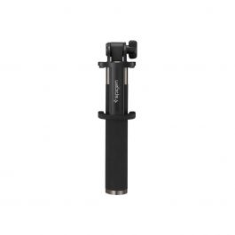 Hliníková Bluetooth selfie tyč Spigen Velo S530W Selfie Stick - černá