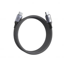 Magnetický kabel USB-C na USB-C Mobile Origin 1m - černý