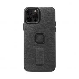 Kryt s poutkem na iPhone 13 Pro Max Peak Design Mobile Everyday Loop - šedý
