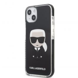 Kryt Karl Lagerfeld TPE Full Body Ikonik pro iPhone 13 mini - černý