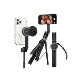 Stativ Spigen Selfie Stick MagSafe+ Tripod - černý