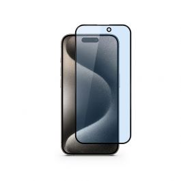 Ochranné sklo s ochranu proti modrému světlu pro iPhone 15 Plus iSTYLE COMFORT CZ 3D+ ANTI-BLUE LIGHT GLASS