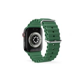 Řemínek pro Apple Watch 42/44/45/49 mm Epico Watch Strap Ocean - zelený