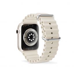 Řemínek pro Apple Watch 38/40/41 mm Epico Watch Strap Ocean - béžový