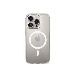 MagSafe kryt pro iPhone 16 Pro Epico SlimGlass Mag+ Case - průhledný