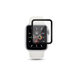 Ochranné sklo pro Apple Watch Series 1/2/3 42mm ISTYLE 3D+ GLASS - černé