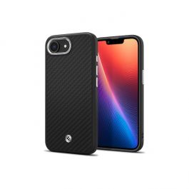 MagSafe kryt pro iPhone 16e Spigen Enzo Aramid - matně černý