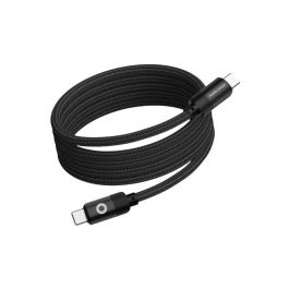 Magnetický 27W nabíjecí kabel Mobile Origin Original Cable USB-C / USB-C 1m - černý