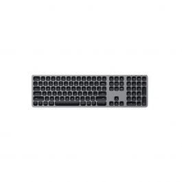 Hliníková bezdrátová Bluetooth klávesnice pro Mac Satechi (americká) - vesmírně šedá