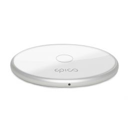 EPICO WIRELESS CHARGING PAD 10W + WALL FAST CHARGER - WHITE