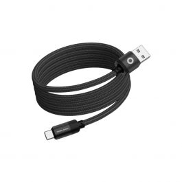 Magnetický 27W nabíjecí kabel Mobile Origin Original Cable USB-A / USB-C 1m - černý