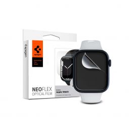 Sada ochranných fólií na Apple Watch 45 mm Spigen Film Neo Flex