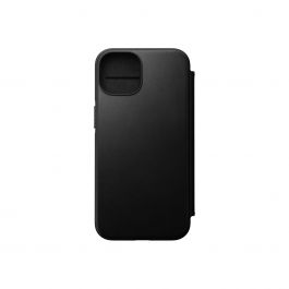 Kožený kryt na iPhone 14 Plus Nomad Leather MagSafe Folio - černý