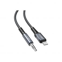 Lightning adaptér na 3,5mm jack samec ACEFAST hliníkový 1,2m - vesmírně šedý