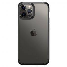 Ochranný kryt na iPhone 12 Pro Max Spigen Ultra Hybrid - černý
