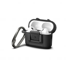 Obal pro AirPods Pro 2. gen Spigen Lock Fit - černý