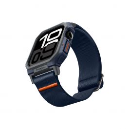 Řemínek pro Apple Watch 46mm Spigen Lite Fit Pro - tmavě modrý 