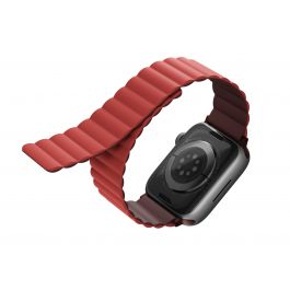 Řemínek pro Apple Watch 38/40/41 mm Uniq Revix - burgundy