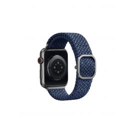 Řemínek pro Apple Watch 38/40/41mm Uniq Aspen - modrý