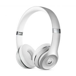 Bezdrátová sluchátka Beats Solo3 Wireless leskle stříbrná