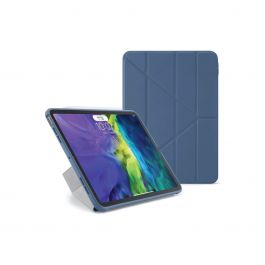Pouzdro Pipetto Origami pro iPad Air 4 10,9" (2020) - světle modré