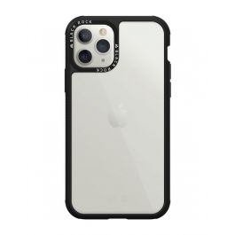 Kryt na iPhone 11 Pro Max Black Rock Robust Transparent - černý