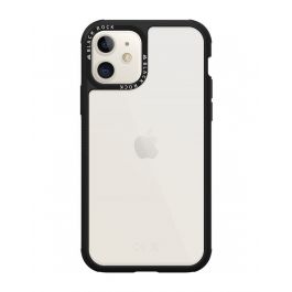 Kryt na iPhone 11 Black Rock Robust Transparent - černý