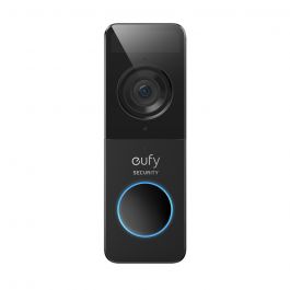 Bezdrátový videozvonek s kamerou Eufy Battery Doorbell Slim 1080p - černý