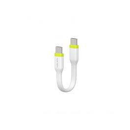 Kabel 60W Mobile Origin Compact USB-C / USB-C 10cm - bílý