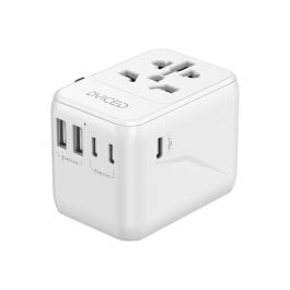 28W cestovní adaptér Dviced Universal - bílý