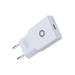 30W adaptér Mobile Origin GaN Slim Charger MO17 - bílý