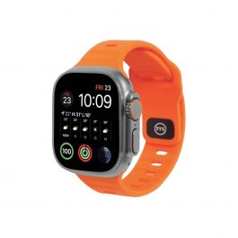 Řemínek pro Apple Watch 42/44/45/49 mm Mobile Origin Strap - oranžový