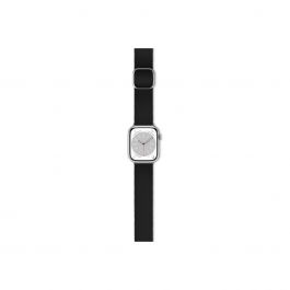 Pletený řemínek Epico pro Apple Watch 42/44/45/49 mm - černý