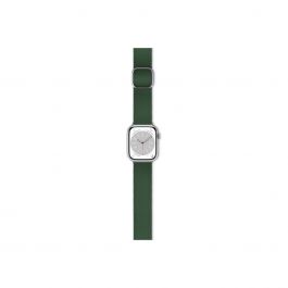 Pletený řemínek Epico pro Apple Watch 38/40/41 mm - olivový