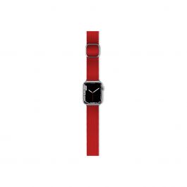 Pletený řemínek Epico pro Apple Watch 38/40/41 mm - červený