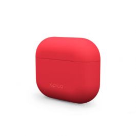 Silikonový obal na Airpods 3 Epico - červený