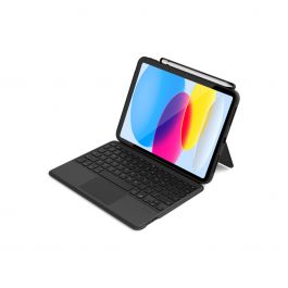 Klávesnice s pouzdrem Epico pro iPad 10,9" CZ (2022) - černá
