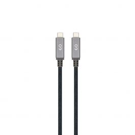 Opletený USB-C kabel Thunderbolt 3 Epico 1 m - vesmírně šedý