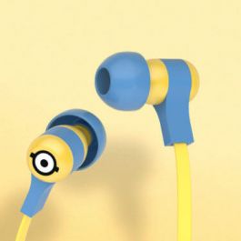 Tribe Minions Swing Earphones (Carl) - Blue