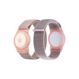 Pásek na ruku pro AirTag Mobile Origin AirTag Strap - růžový