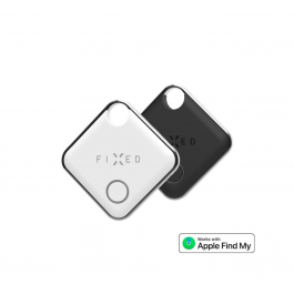 2 x Smart tracker FIXED Tag s podporou Find My - bílý a černý