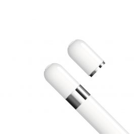 Náhradní čepička FIXED Pencil Cap pro Apple Pencil 1.generace - bílá